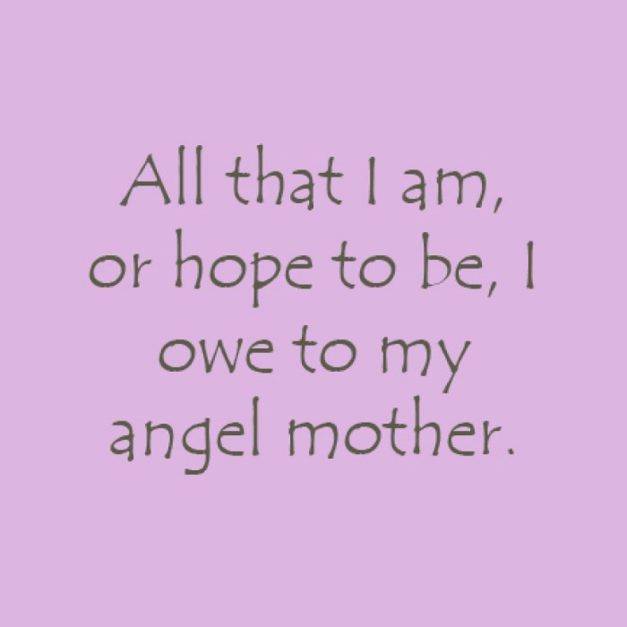Angel mother