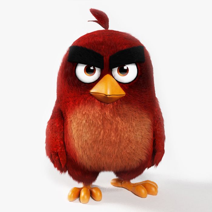 Red bird angry bird