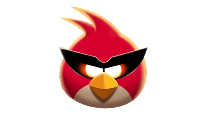 Angry birds space red