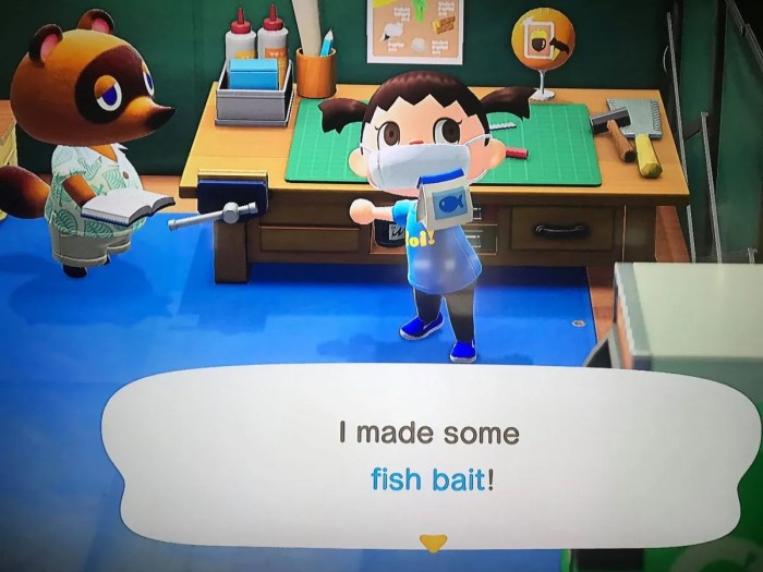 Fish bait animal crossing