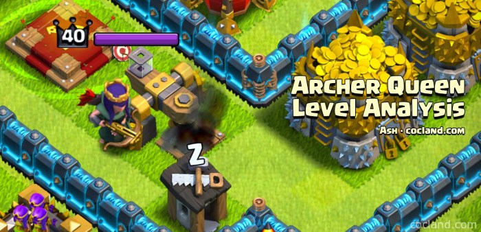 Coc archer queen levels