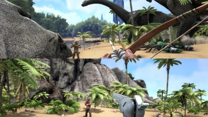 Ark survival split screen