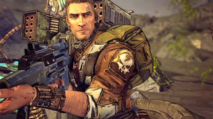 Axton bl2 borderlands bearded