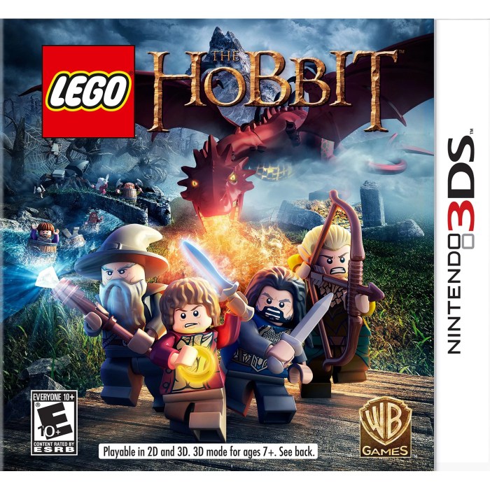 The hobbit 3ds game