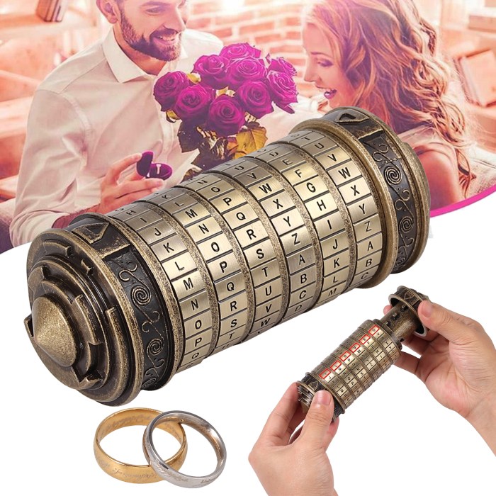 5pcs cryptex romantic creative