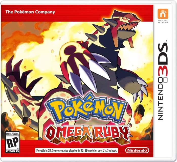 Omega ruby pokémon