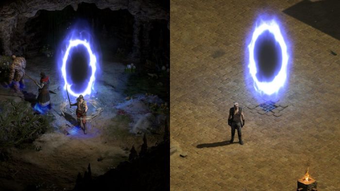 Diablo 4 no town portal