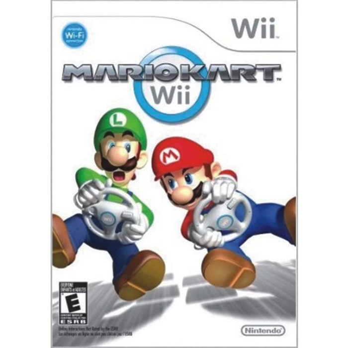 Wii games mario kart