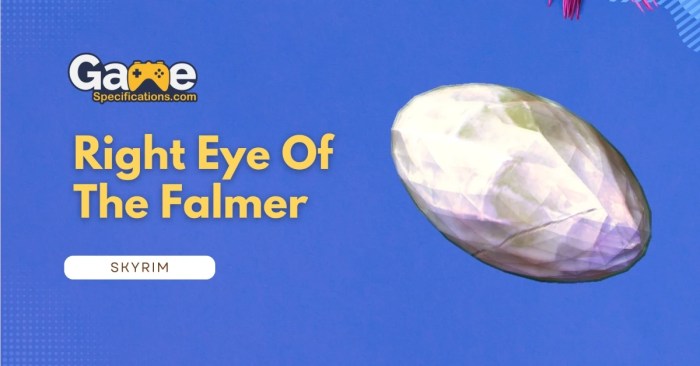 Right eye of falmer