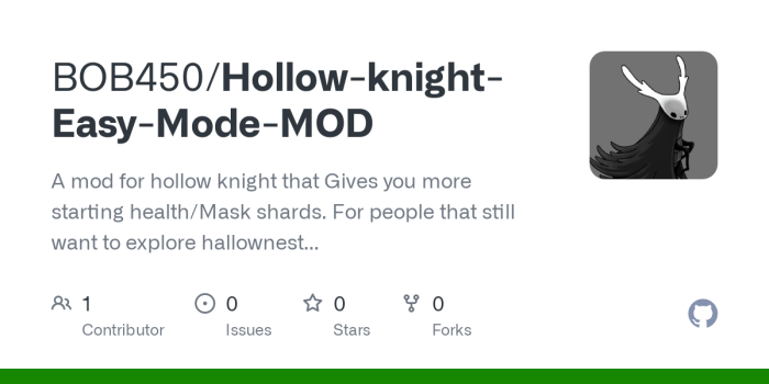 Hollow knight easy mode