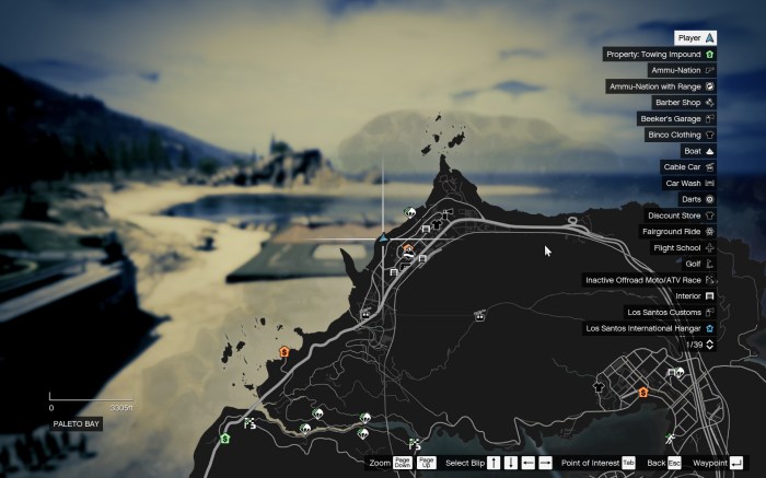 Paleto bay gta 5 map