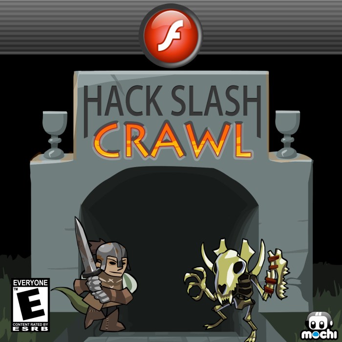 Hack and slash crawl