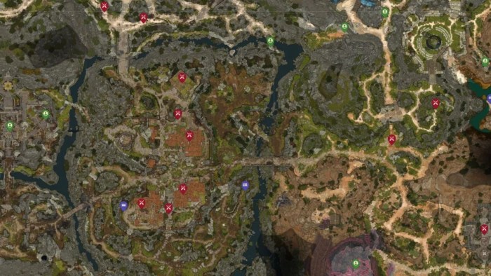 Bg3 all tadpole locations