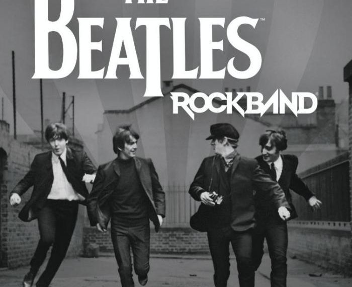 Beatles rock band set ps3