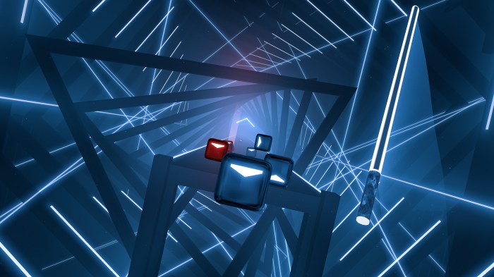 Beat saber vr game ps playstation lands november