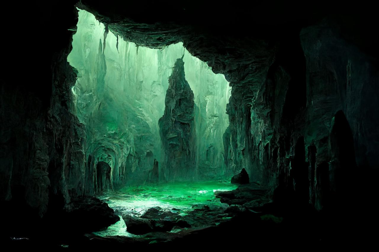 Cave of origin emerald