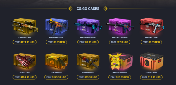 How to buy cases in cs2