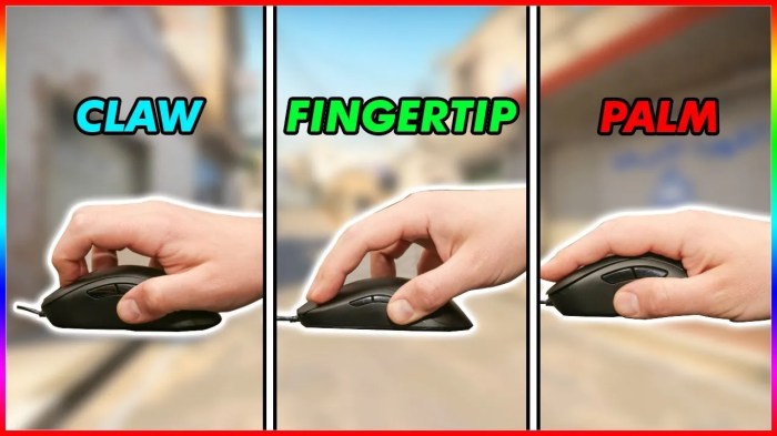 Grip claw fingertip mouse palm vs finger slidesharetrick mousereview change should