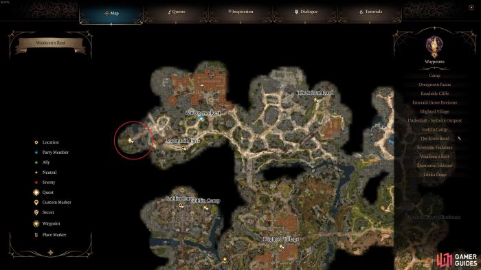 Bg3 mountain pass quests