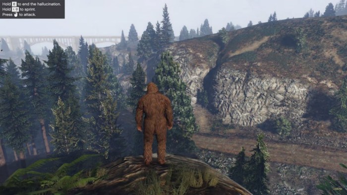 Bigfoot mission andreas killing