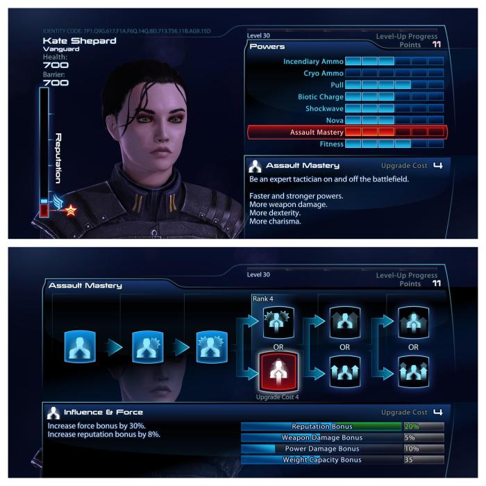 Andromeda mass effect reputation patch opinion its