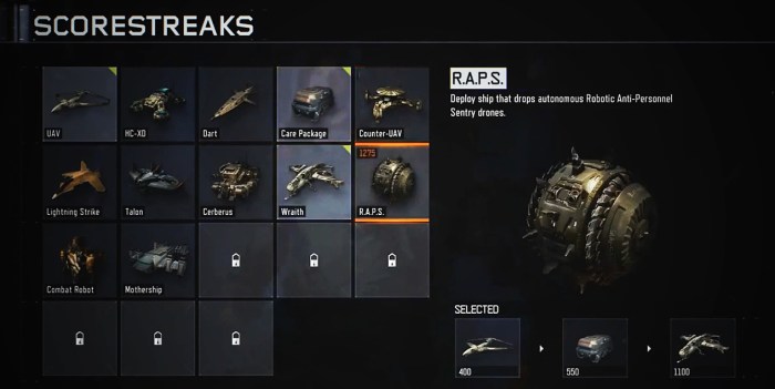 Ops killstreaks