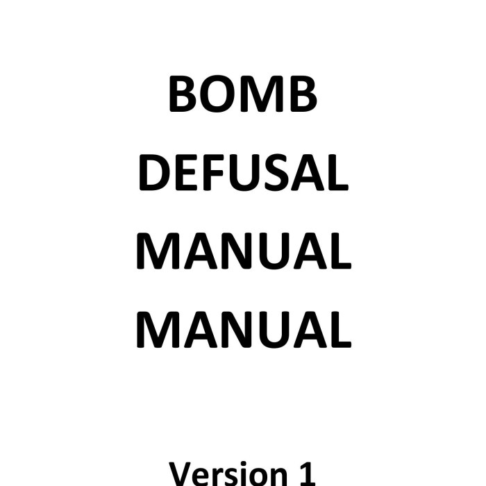 Bomb defusal manual 241