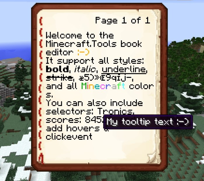 Minecraft copy a book