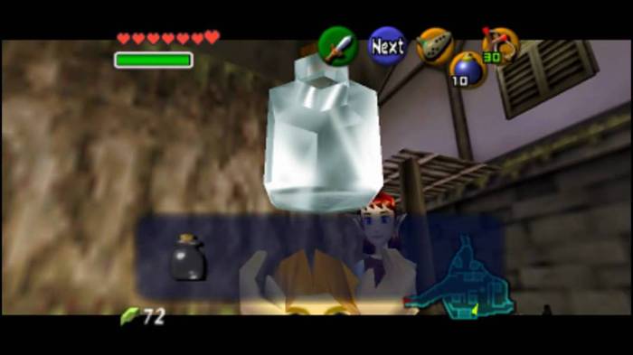 Ocarina of time bottle