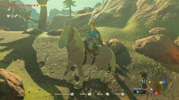 Botw zelda ganon stables