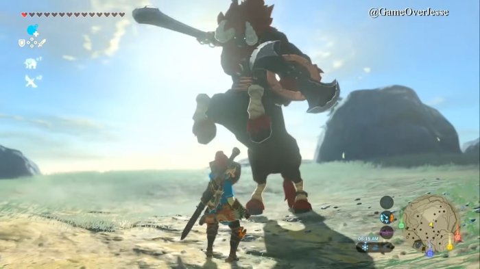 How to fight lynel botw