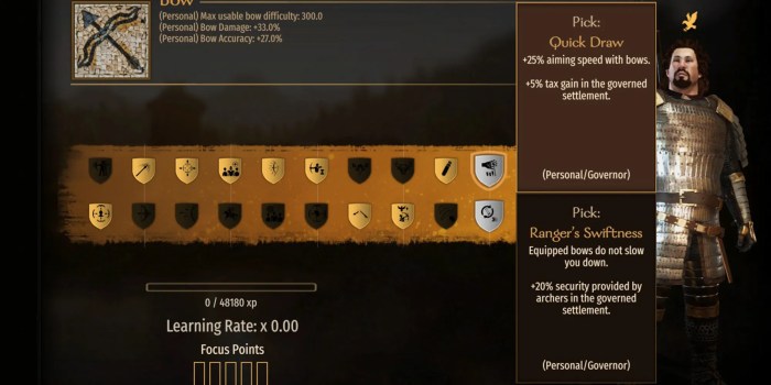 Bannerlord best bow perks