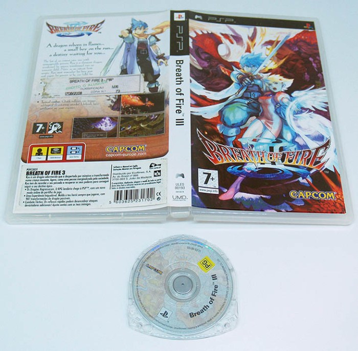 Breath of fire 3 psp