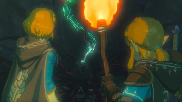 Breath of the wild torch