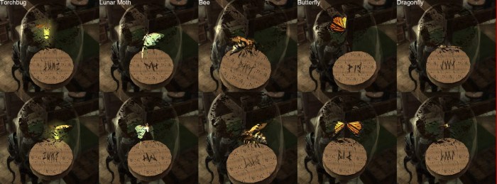 Insects in jars skyrim