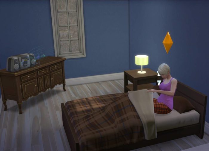 Why wont my sims sleep