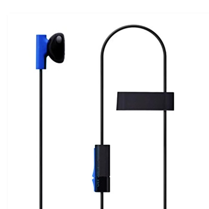 Earphone ps4 microphone playstation headset controller gaming earbud sony wondered always part mono chat game headphone