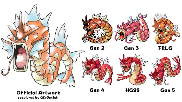 Gyarados pokemon fire red