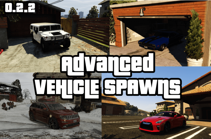Vehicle gta5 advanced spawning mods spawns