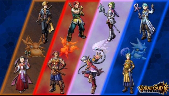 Golden sun best classes