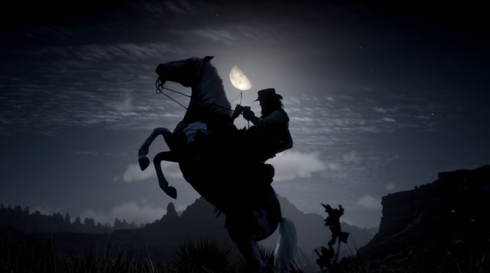 Arthur morgan on horse