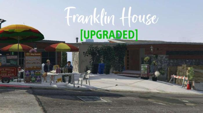 Franklin house map modification editor mods gta5 repository xml drug gun screenshots