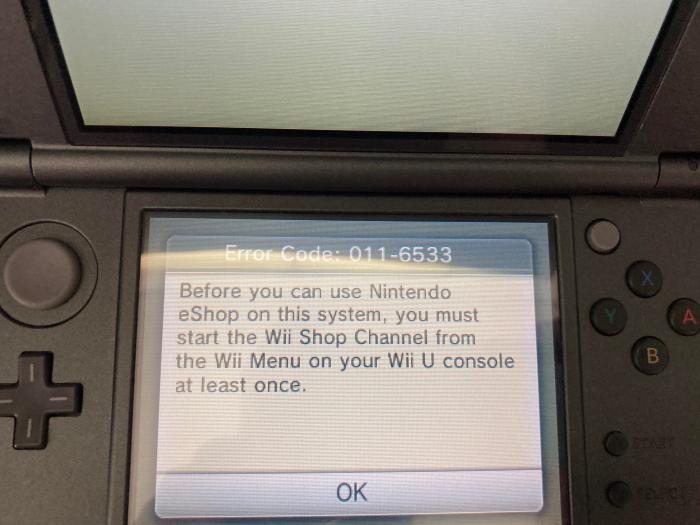 3ds error