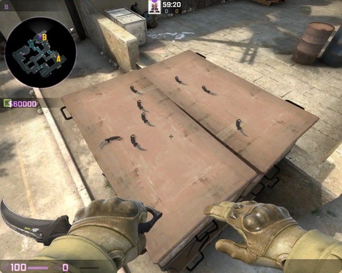 Drop knife command csgo