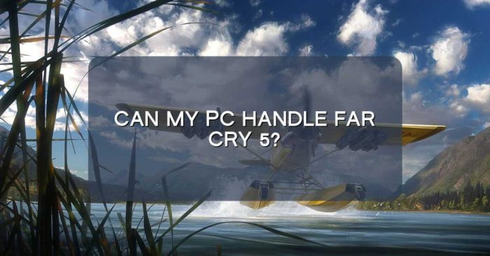 Can my pc handle it