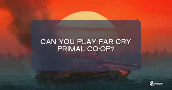 Is far cry primal co op