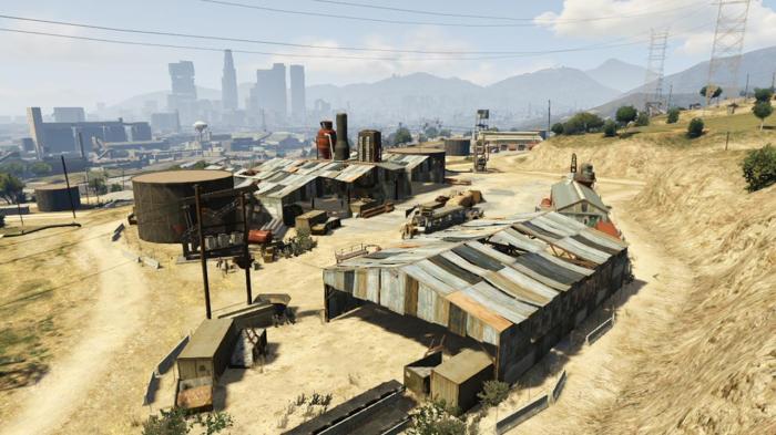 Junkyard gta5 theft grand auto