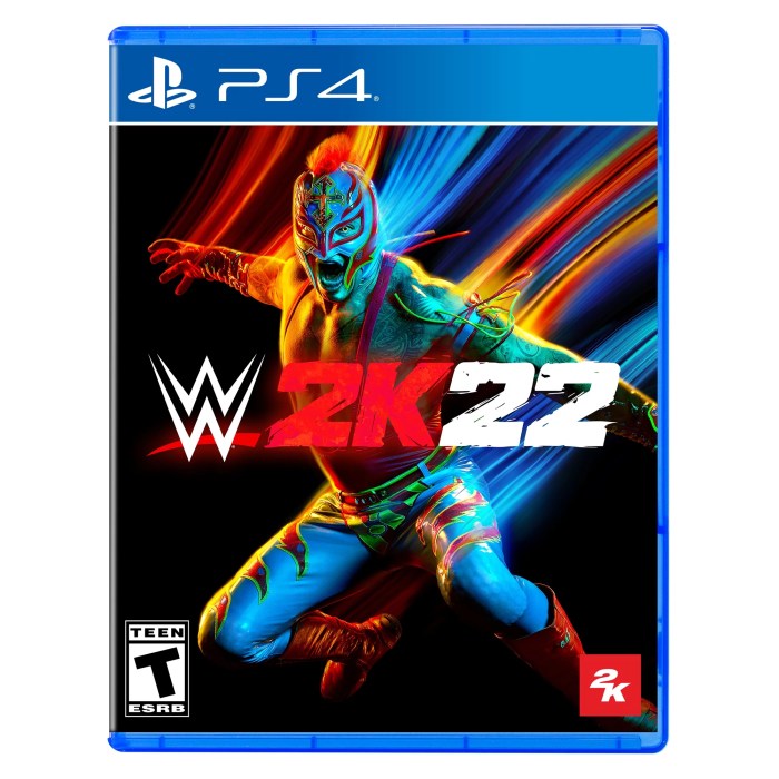 Wwe 2k22 ps4 vs ps5