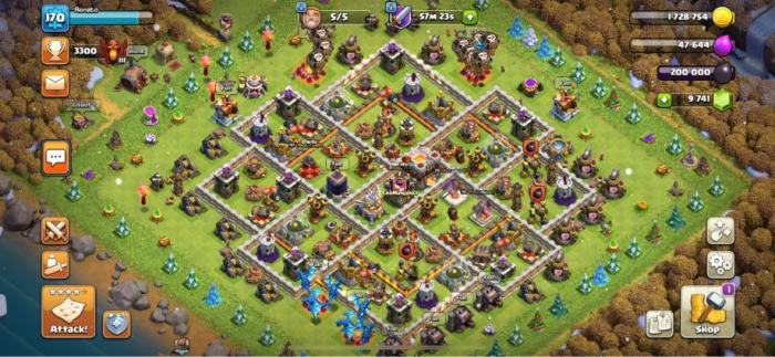 Clash if clans account