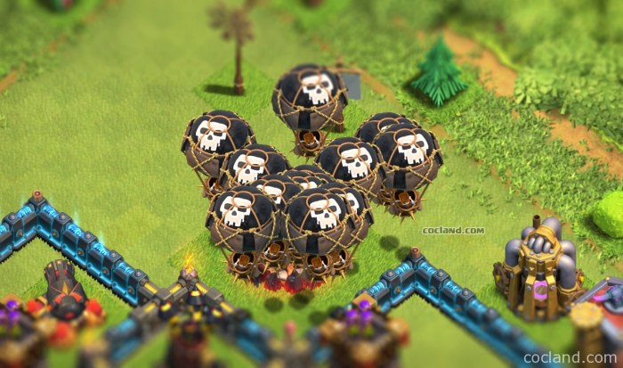Balloons clash of clans